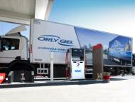 Total filling station distributing Compressed Natural Gas (CNG) in France.