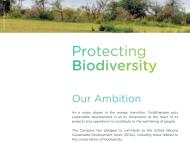 Protecting Biodiversity - Our Ambition