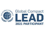 Global Compact LEAD 2021 Participant logo