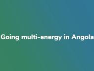 Going multi-energy in Angola