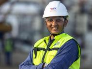 Portrait de collaborateur TotalEnergies sur le terminal GNL