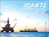 JDA 72 Le journal des actionnaires de TotalEnergies Automne 2023. Plus d'énergie, moins d'émissions, plus de cash-flow.