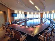 Grande table de réunion de la salle du Conseil, Tour Coupole