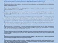 Safety Health Environment Quality Charter