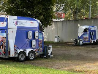 TotalEnergies mobile electric charging station