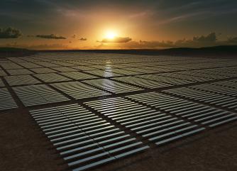 Prieska solar power plant, South Africa