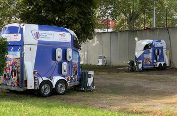 Station de recharge mobile électrique TotalEnergies