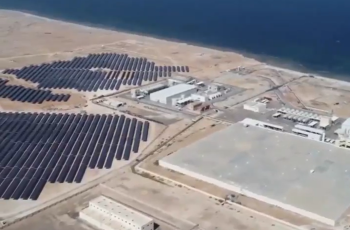 TotalEnergies solar power plant at the Veolia desalination plant in Oman