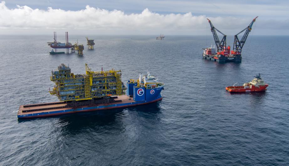 Tyra platform redevelopment - see description hereafter