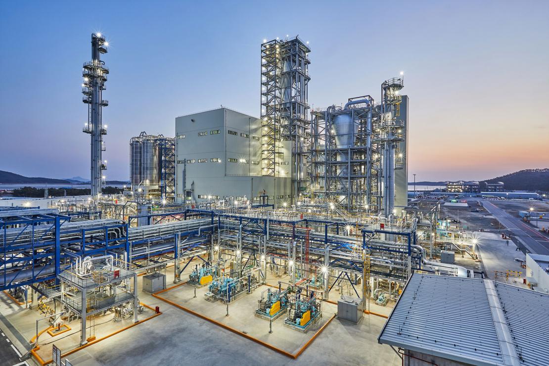 Daesan strategic refining-petrochemical platform in South Korea, Asia.