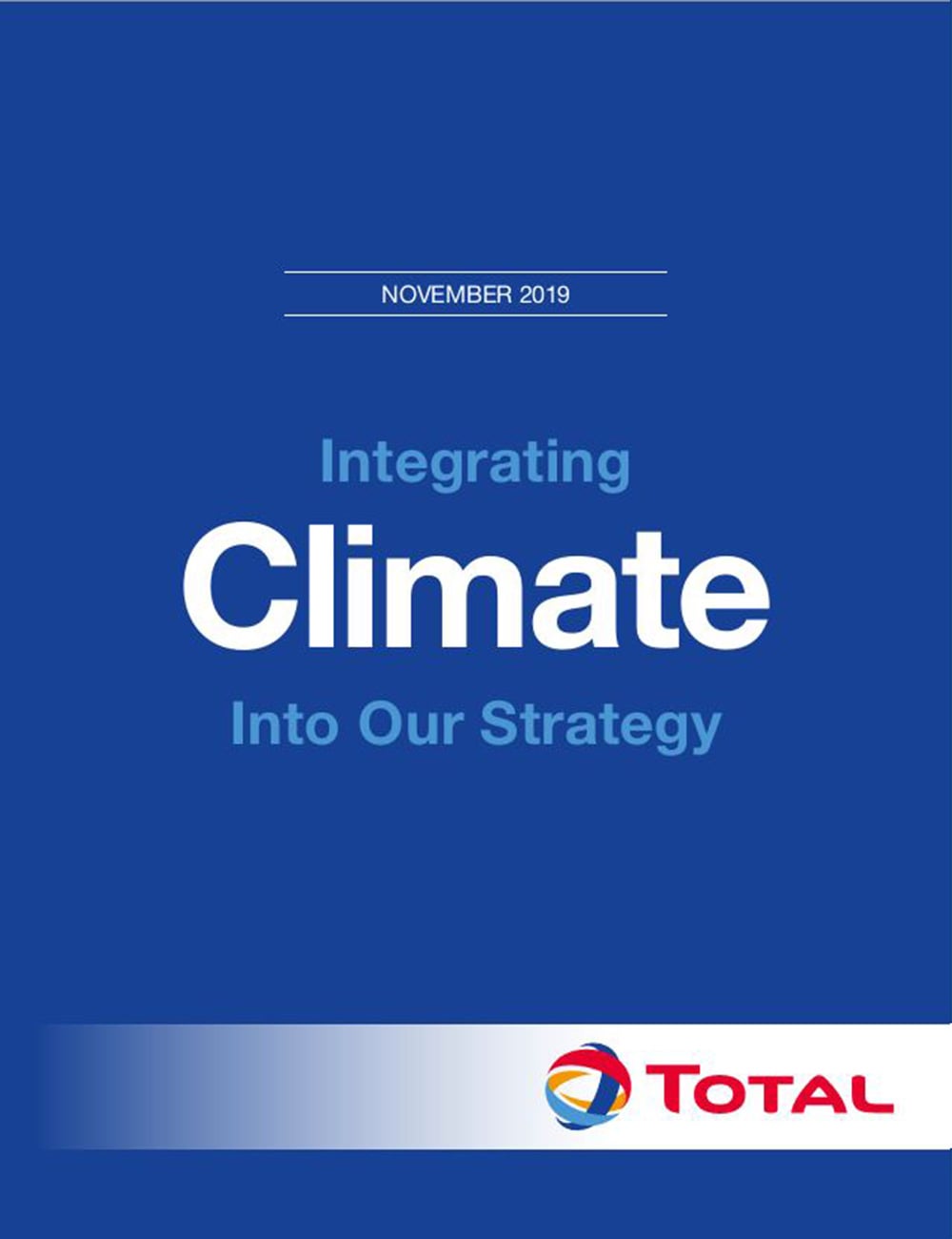 Couverture Rapport Climat 2019