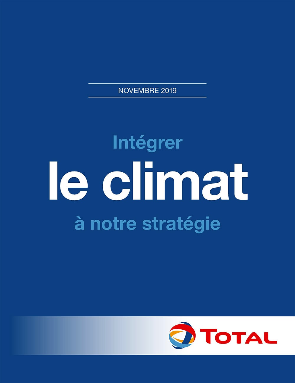 Couverture Rapport Climat 2019