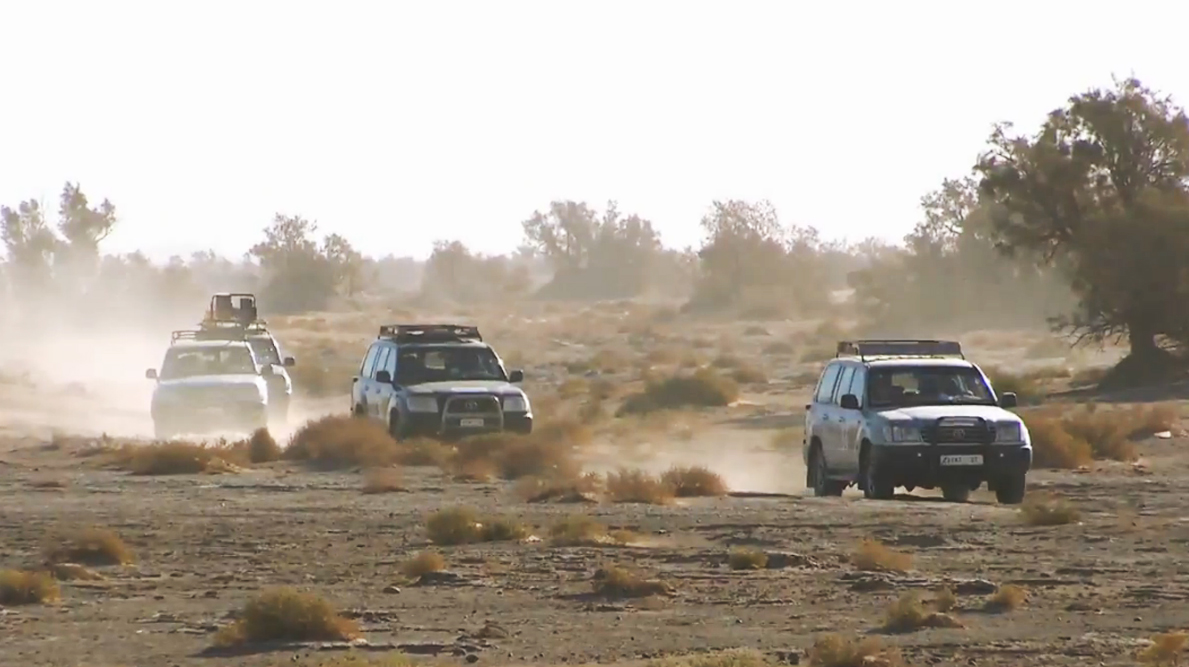 Un dispensaire itinérant dans le sud du Maroc